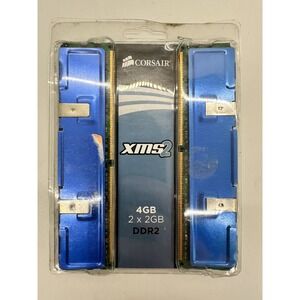 Corsair PC2-6400 2 GB DIMM 800 MHz DDR2 SDRAM‎ Memory (Twin2x4096-6400C5C)